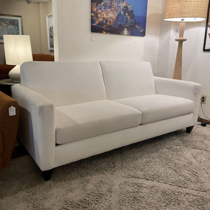 White 2 Seat Loveseat U LOVESEATS