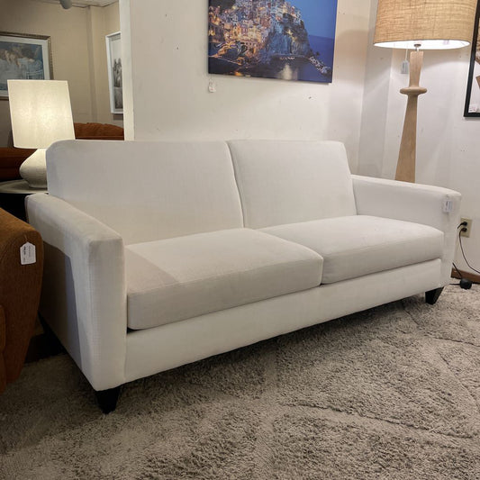 White 2 Seat Loveseat U LOVESEATS