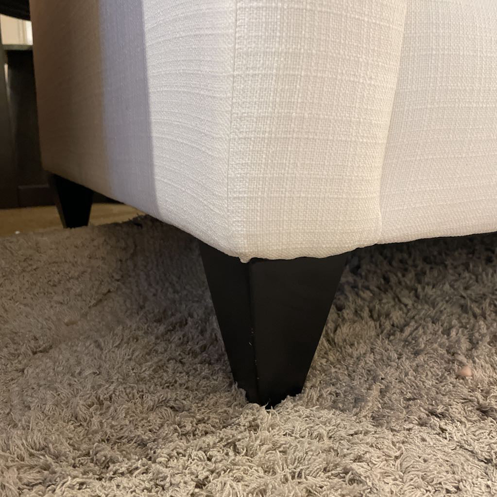 White 2 Seat Loveseat U LOVESEATS