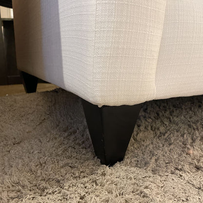 White 2 Seat Loveseat U LOVESEATS