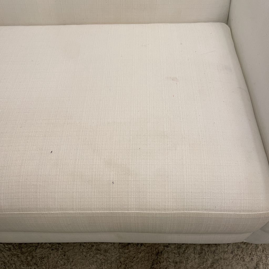 White 2 Seat Loveseat U LOVESEATS