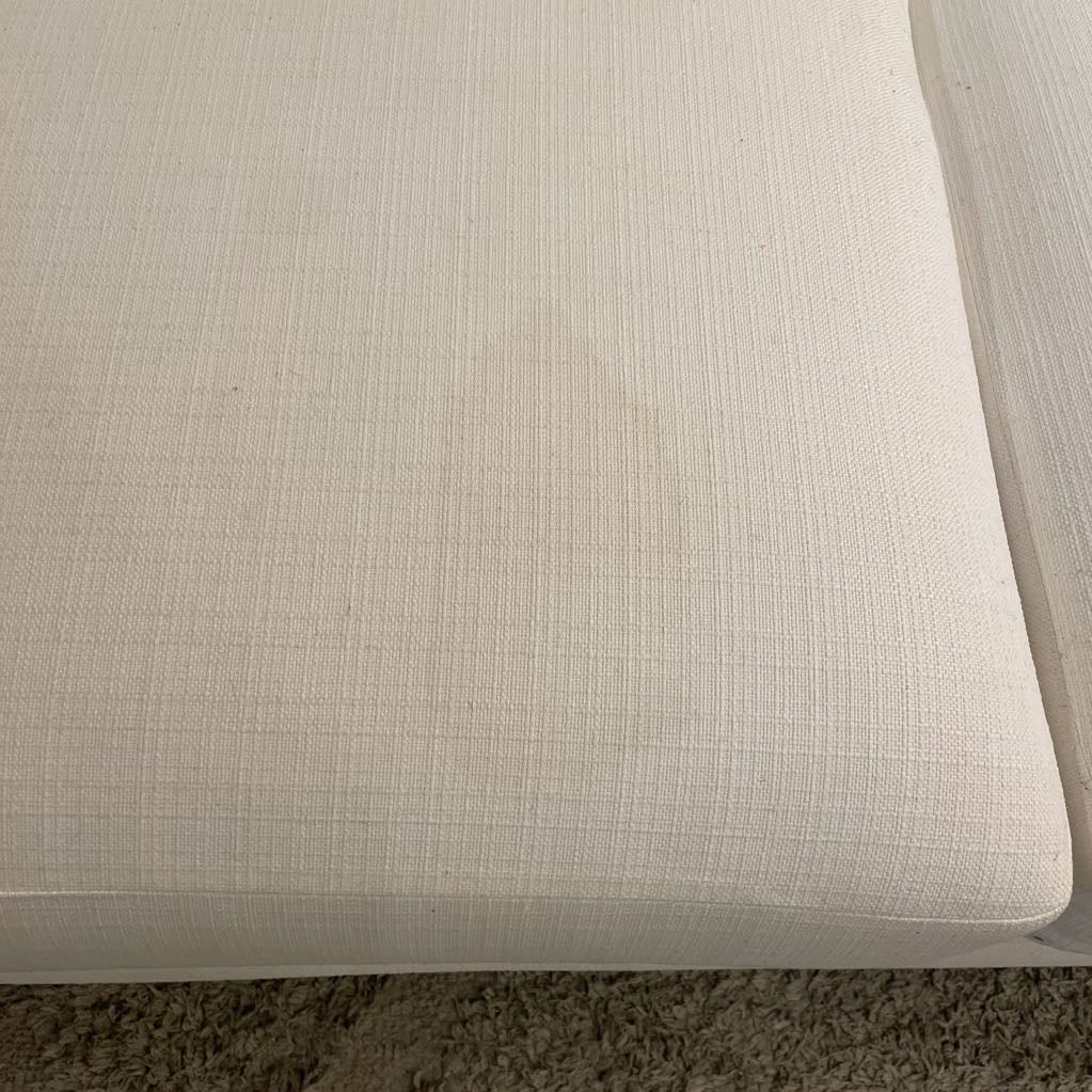 White 2 Seat Loveseat U LOVESEATS
