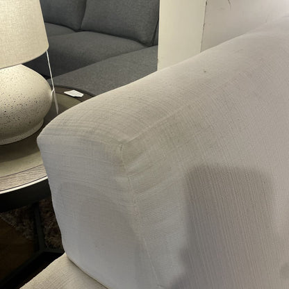 White 2 Seat Loveseat U LOVESEATS