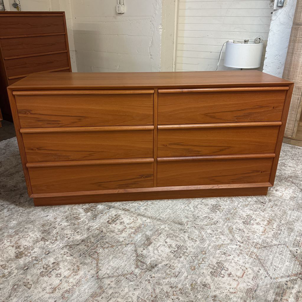 Made In Denmark Teak Lowboy Dresser C LOWBOYS