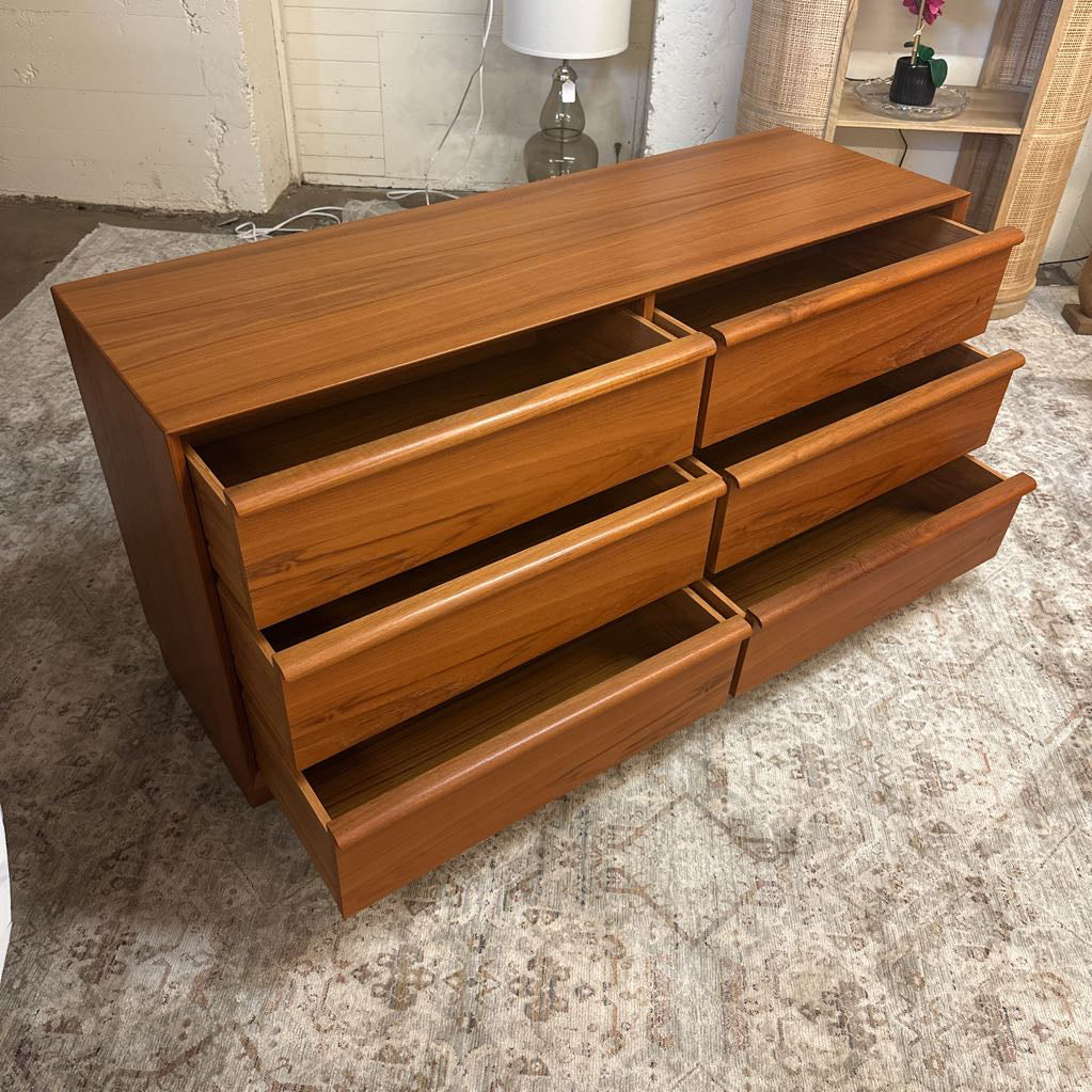 Made In Denmark Teak Lowboy Dresser C LOWBOYS