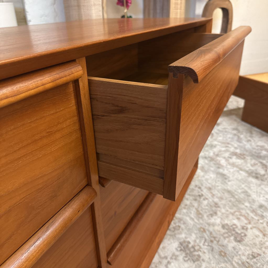 Made In Denmark Teak Lowboy Dresser C LOWBOYS