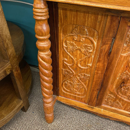 Carved Barley Twist Buffet C SIDEBOARDS