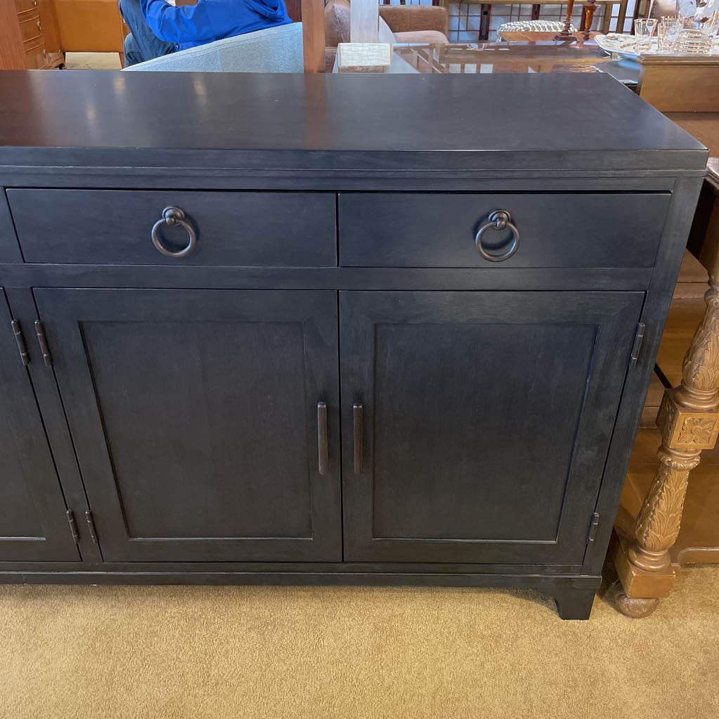 Ebony Lexington Newport Bayside 4 Door Credenza C CABINETS