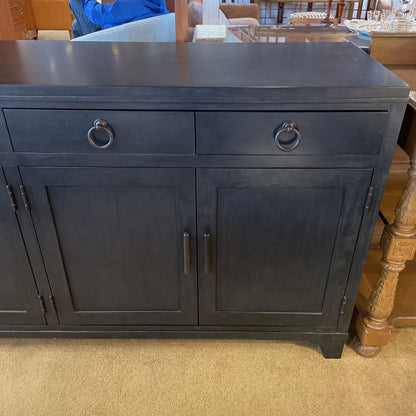 Ebony Lexington Newport Bayside 4 Door Credenza C CABINETS