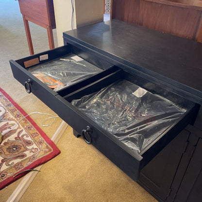 Ebony Lexington Newport Bayside 4 Door Credenza C CABINETS