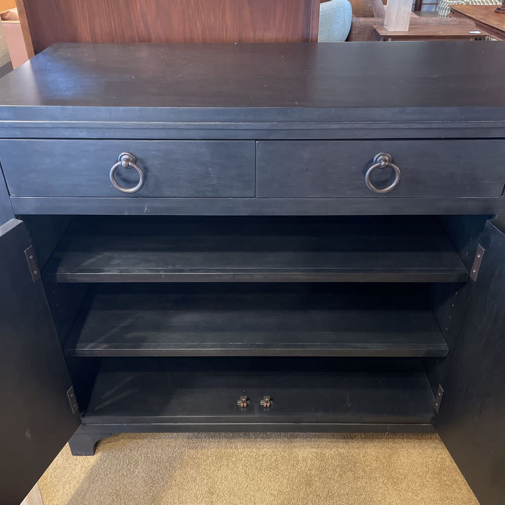 Ebony Lexington Newport Bayside 4 Door Credenza C CABINETS