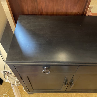 Ebony Lexington Newport Bayside 4 Door Credenza C CABINETS