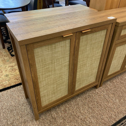 Woven Rattan Two Door Cabinet C CABINETS