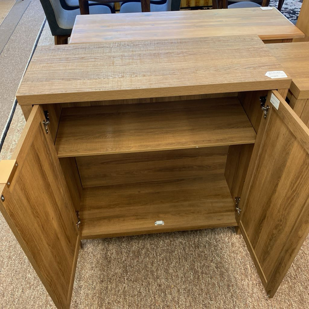Woven Rattan Two Door Cabinet C CABINETS