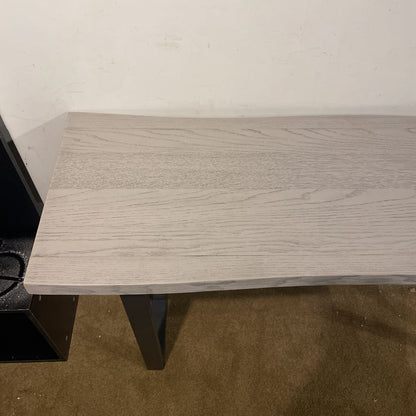 Gray Live Edge Console Table C CONSOLE TABLES