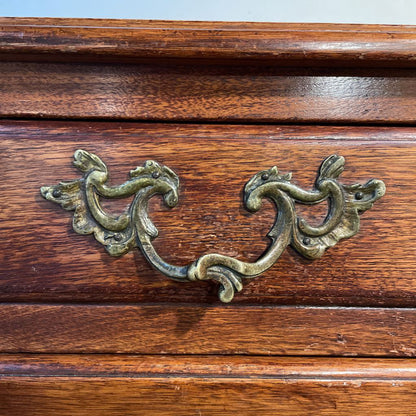 French Louise XV Style Oak Gentleman's Dresser C HIGHBOYS