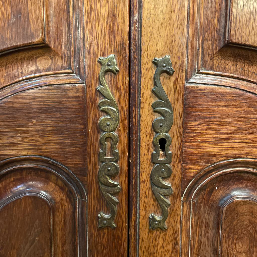 French Louise XV Style Oak Gentleman's Dresser C HIGHBOYS