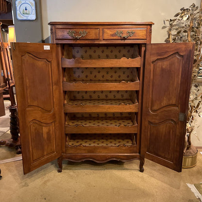 French Louise XV Style Oak Gentleman's Dresser C HIGHBOYS