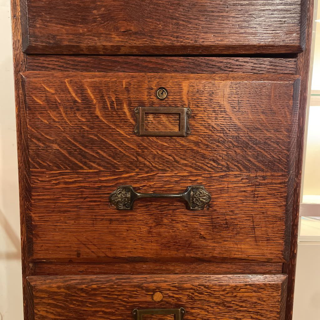 Antique 1900's File Cabinet C CABINETS