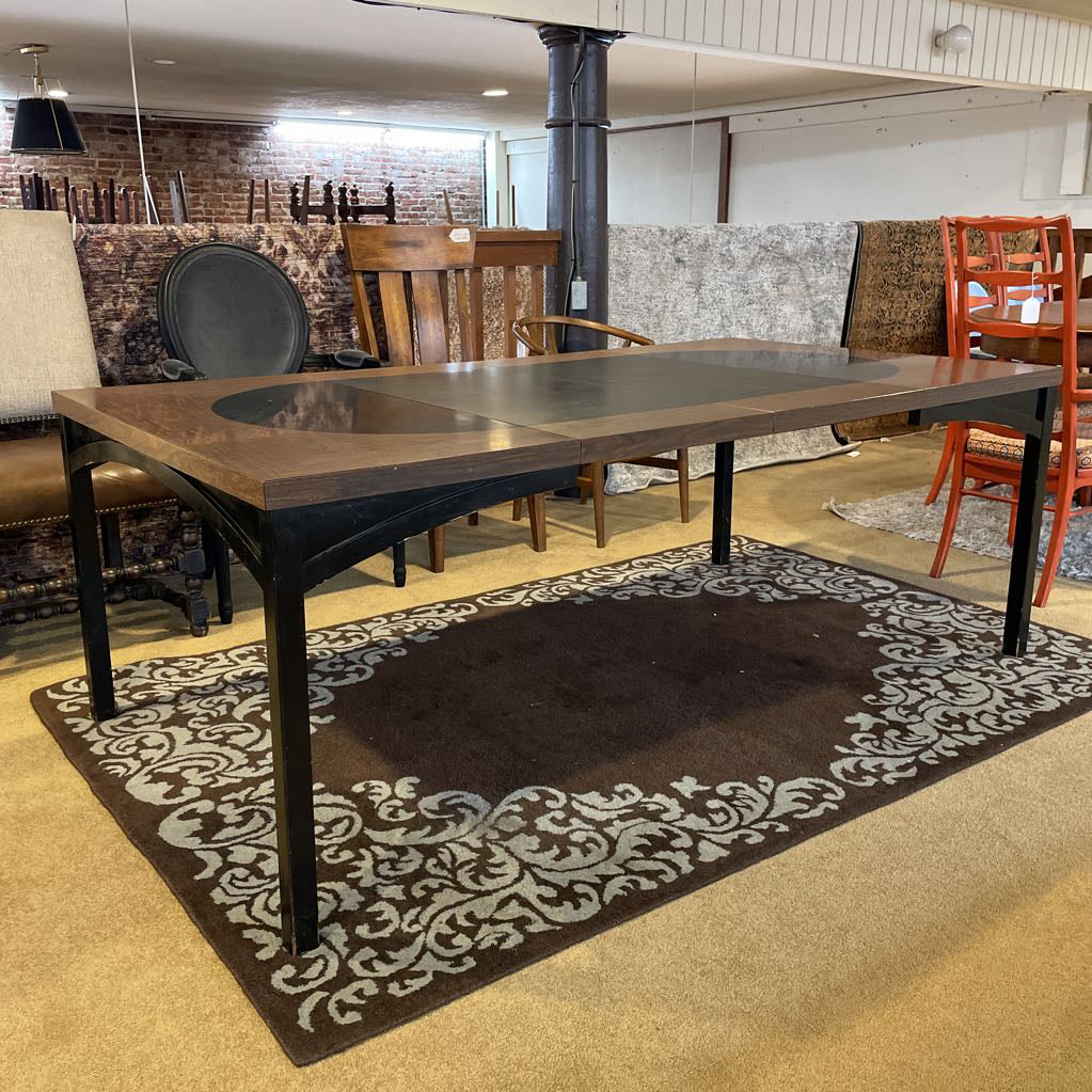 MC Dining Table with Black Circle/Oval on Surface C DINING TABLES