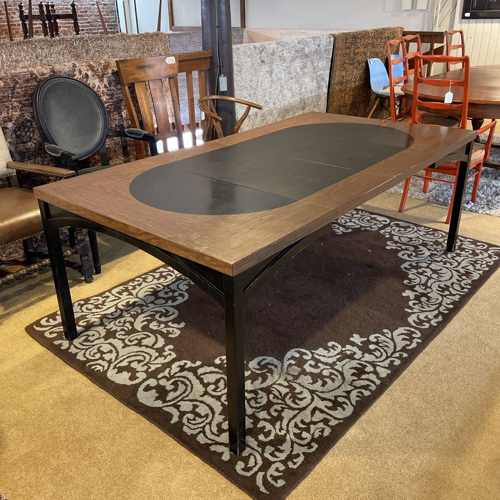MC Dining Table with Black Circle/Oval on Surface C DINING TABLES