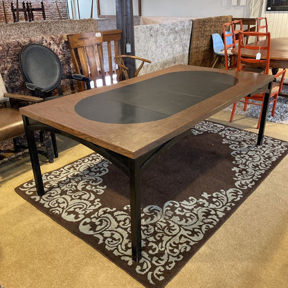 MC Dining Table with Black Circle/Oval on Surface C DINING TABLES