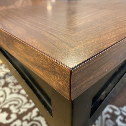 MC Dining Table with Black Circle/Oval on Surface C DINING TABLES