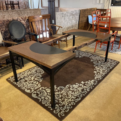 MC Dining Table with Black Circle/Oval on Surface C DINING TABLES