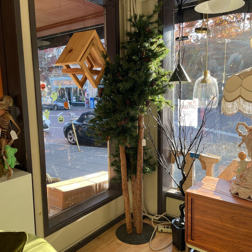 Faux Triple Pine Tree