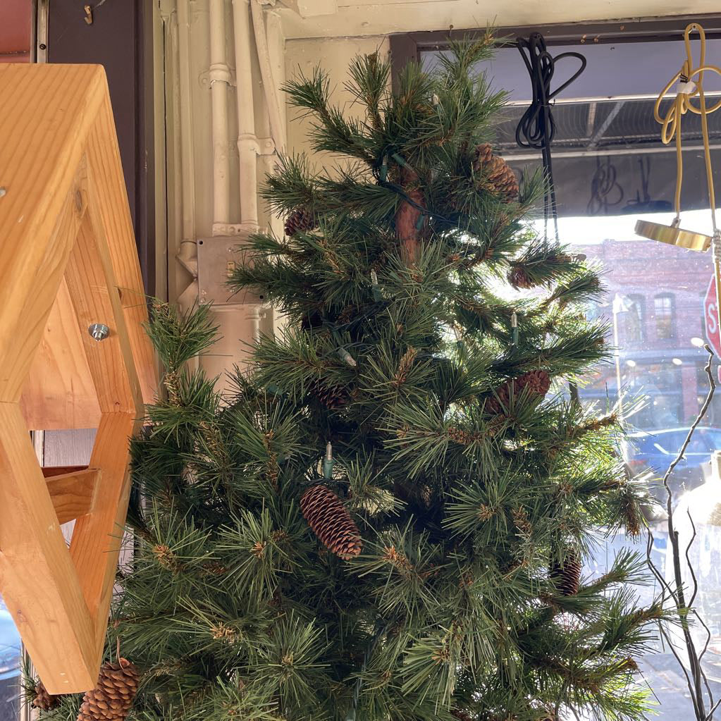 Faux Triple Pine Tree