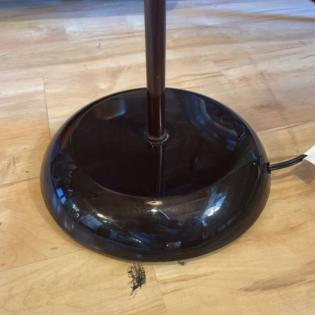 Brown Acrylic Floor Lamp