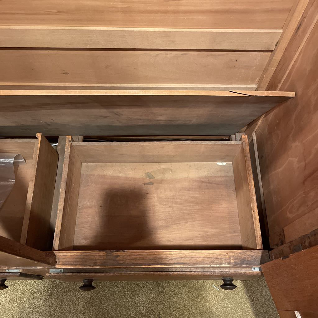1900's Oak Armoire (AS IS) C HIGHBOYS