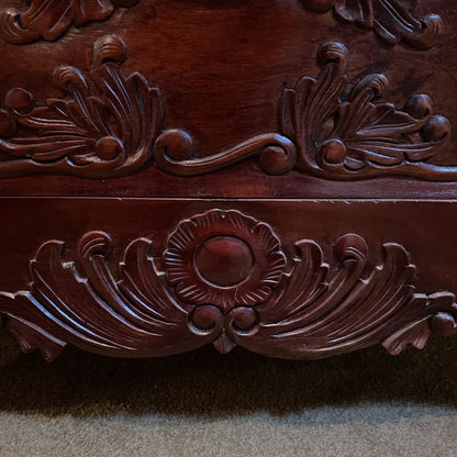 Mahogany Louise XV Style Bombe Chest C SIDEBOARDS