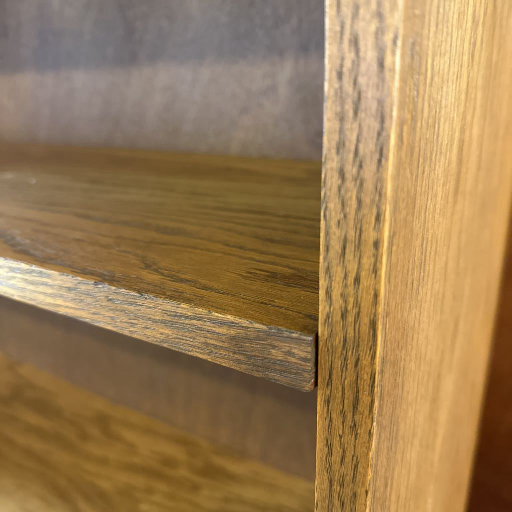 Tall Oak Bookcase C BOOKSHELVES