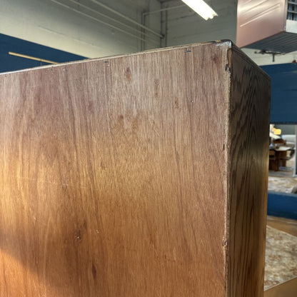 2 Door Oak Bookcase C BOOKSHELVES