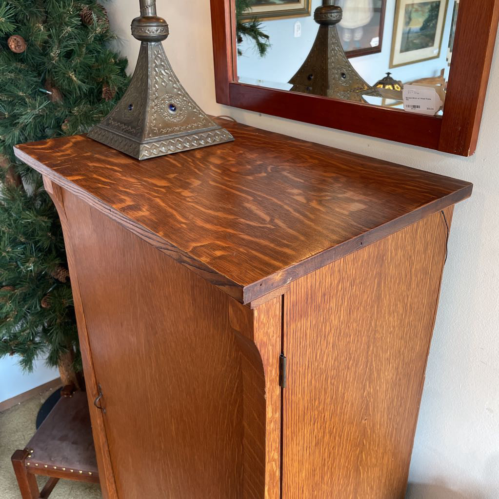 Vintage Oak Wood Sheet Music Cabinet C CABINETS