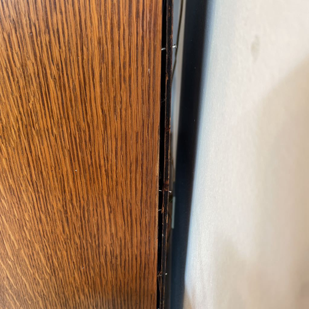 Vintage Oak Wood Sheet Music Cabinet C CABINETS