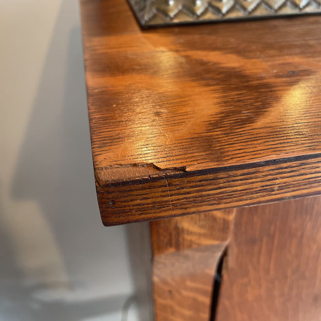 Vintage Oak Wood Sheet Music Cabinet C CABINETS
