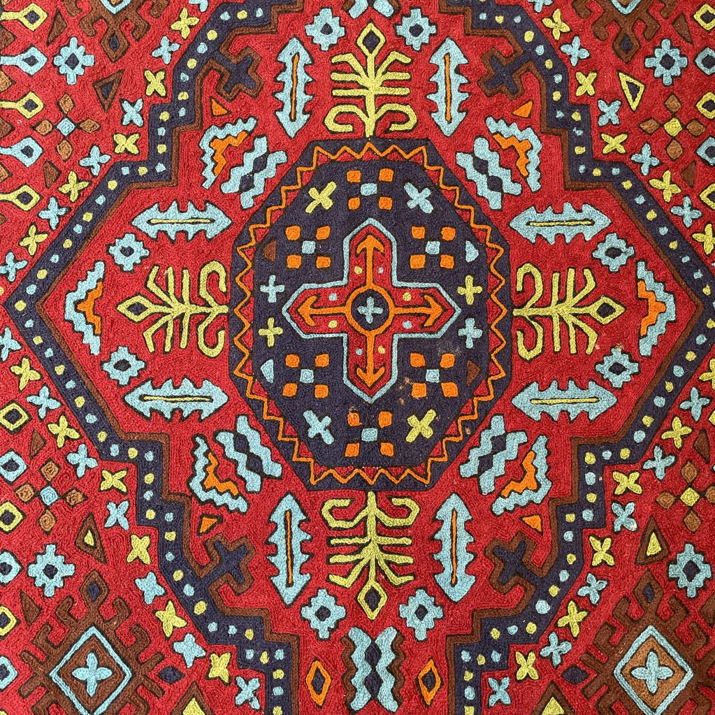 KASHMIRA Embroidered 4'x6' Rug RUGS