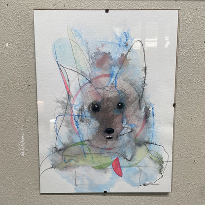 Original "Soulful Stare" Watercolor ART