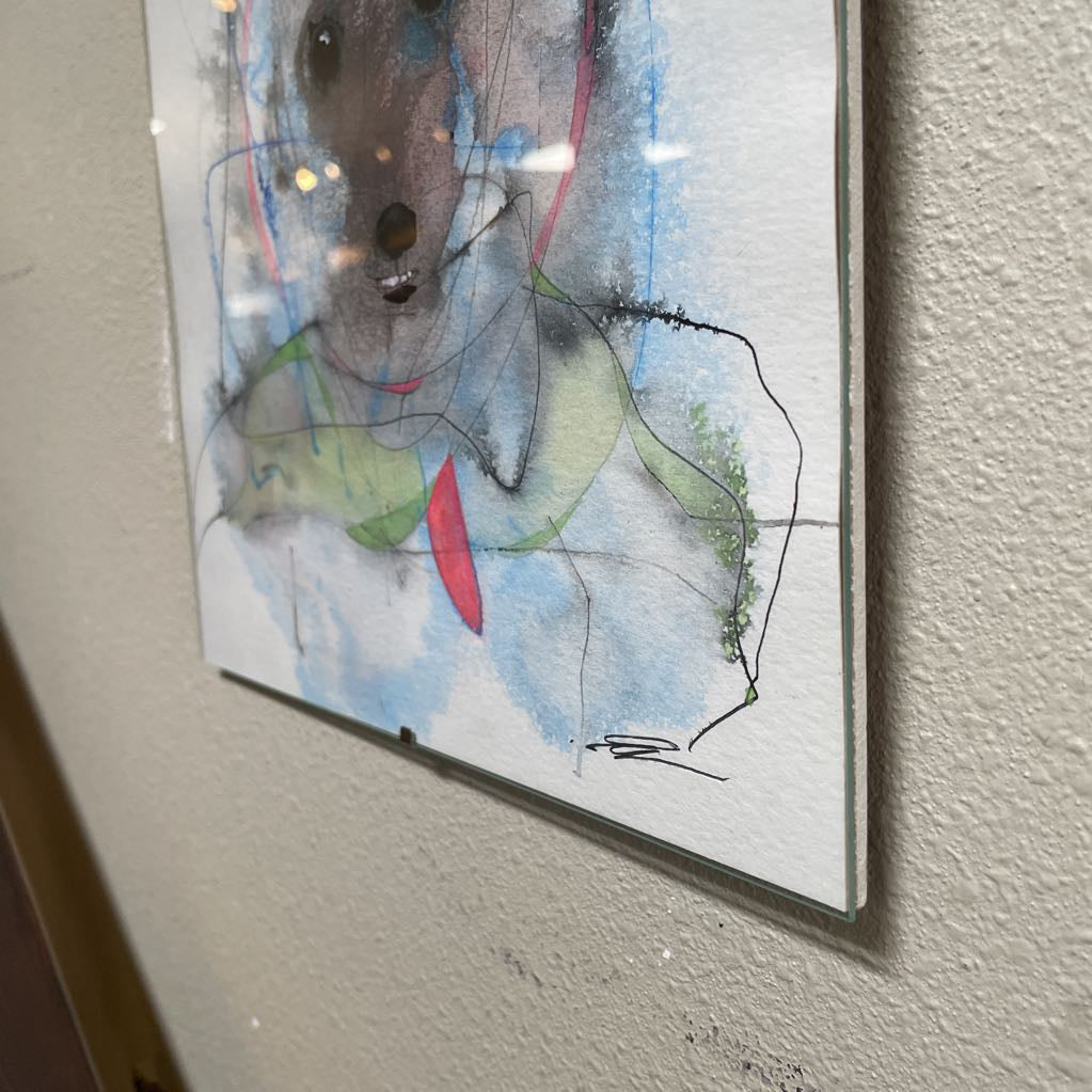 Original "Soulful Stare" Watercolor ART