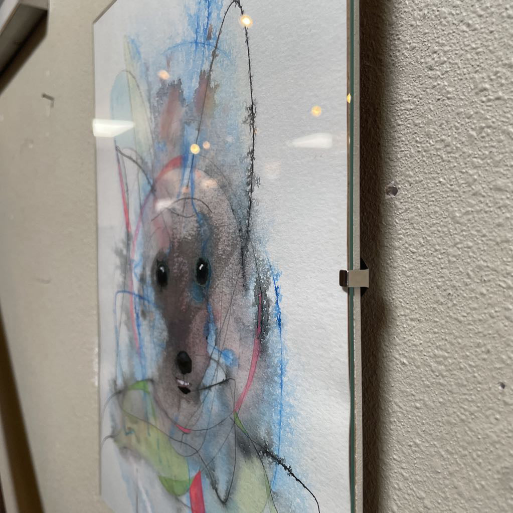 Original "Soulful Stare" Watercolor ART