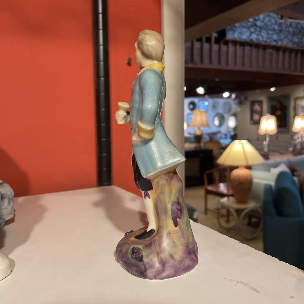 Vintage 18th Century Gent Figurine UNIQUE FINDS