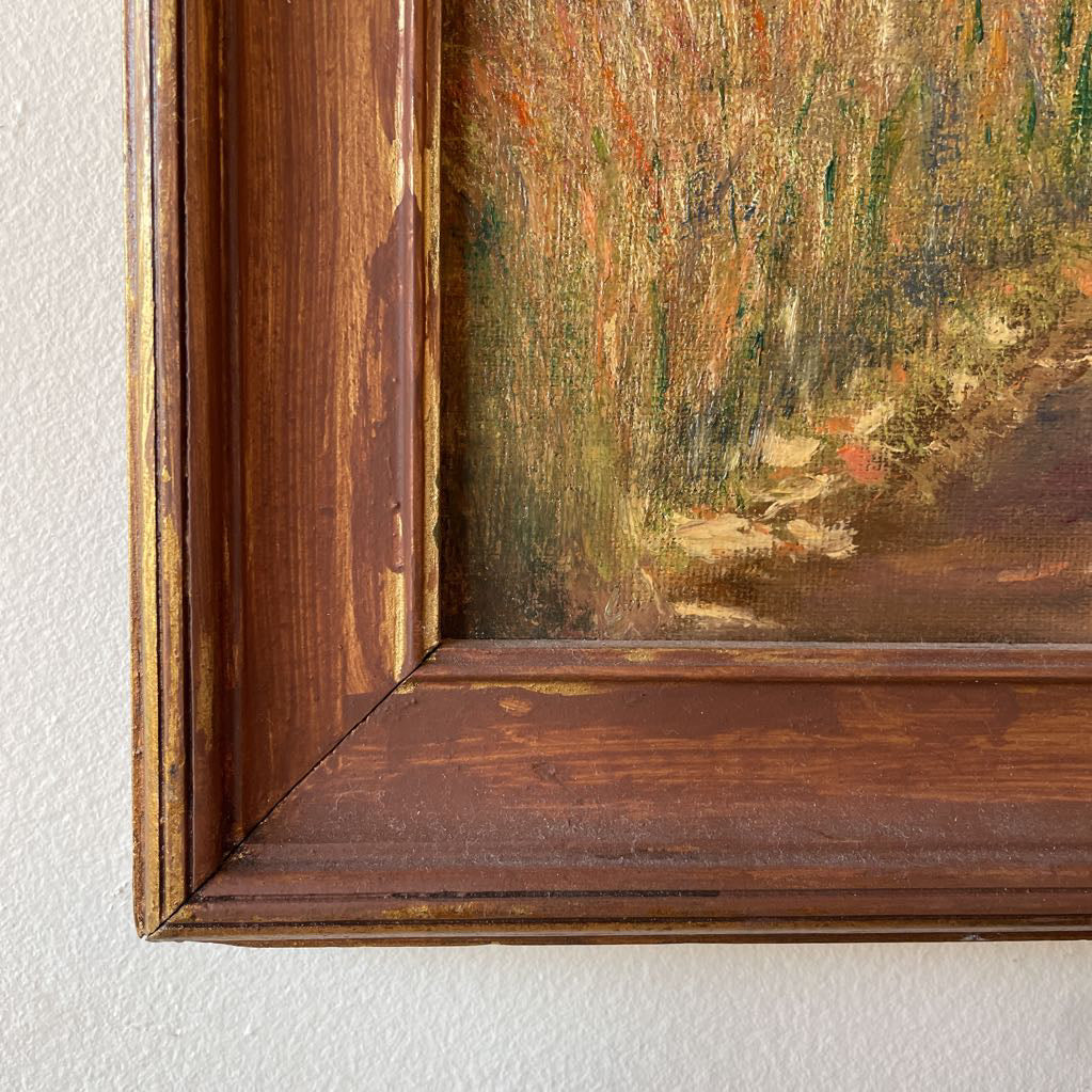 Covered Bridge in Autumn Art