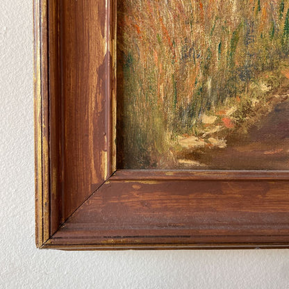 Covered Bridge in Autumn Art