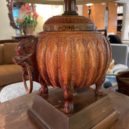 Woven Animal Table Lamp LAMPS