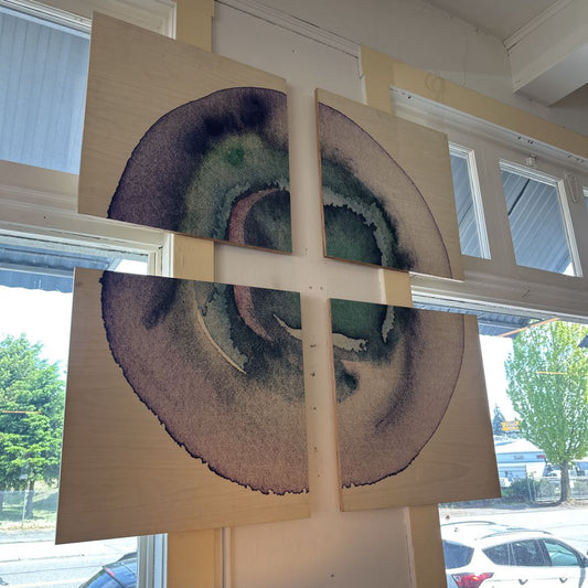 Four Piece Wine Ring ART