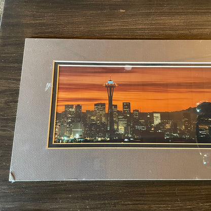 Rectangular Dawn View of Seattle