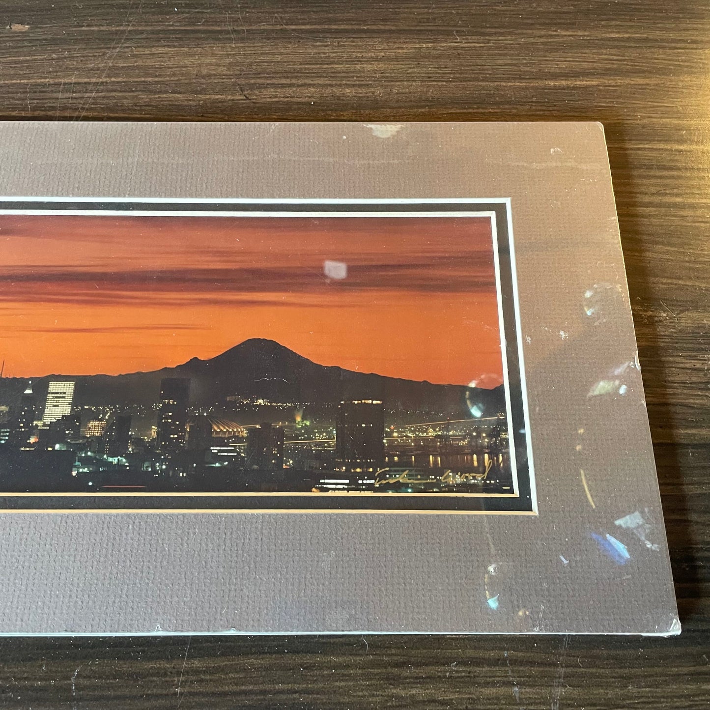 Rectangular Dawn View of Seattle