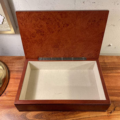 Burlwood Style Trinket Box